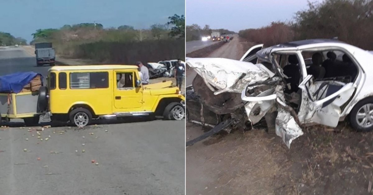 Imágenes del accidente ocurrido en Santiago de Cuba © Jose Antonio Martinez - Esmel Lagart / Facebook Accidentes Buses & Camiones
