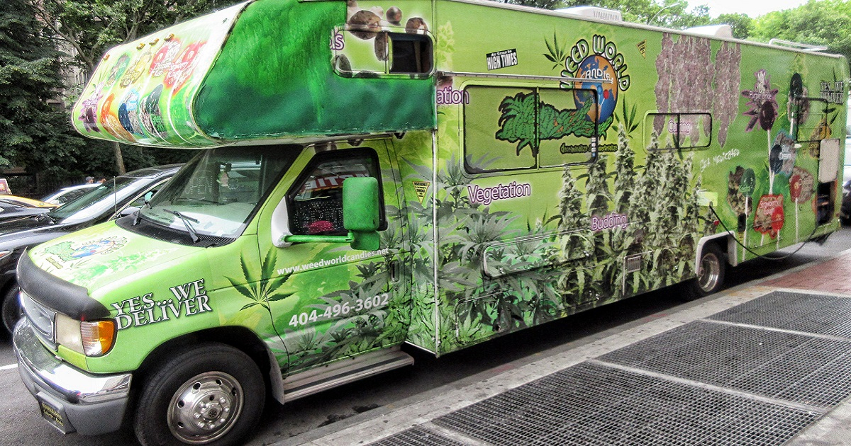 Weed Truck. New York. © Flickr / Terence Faircloth 