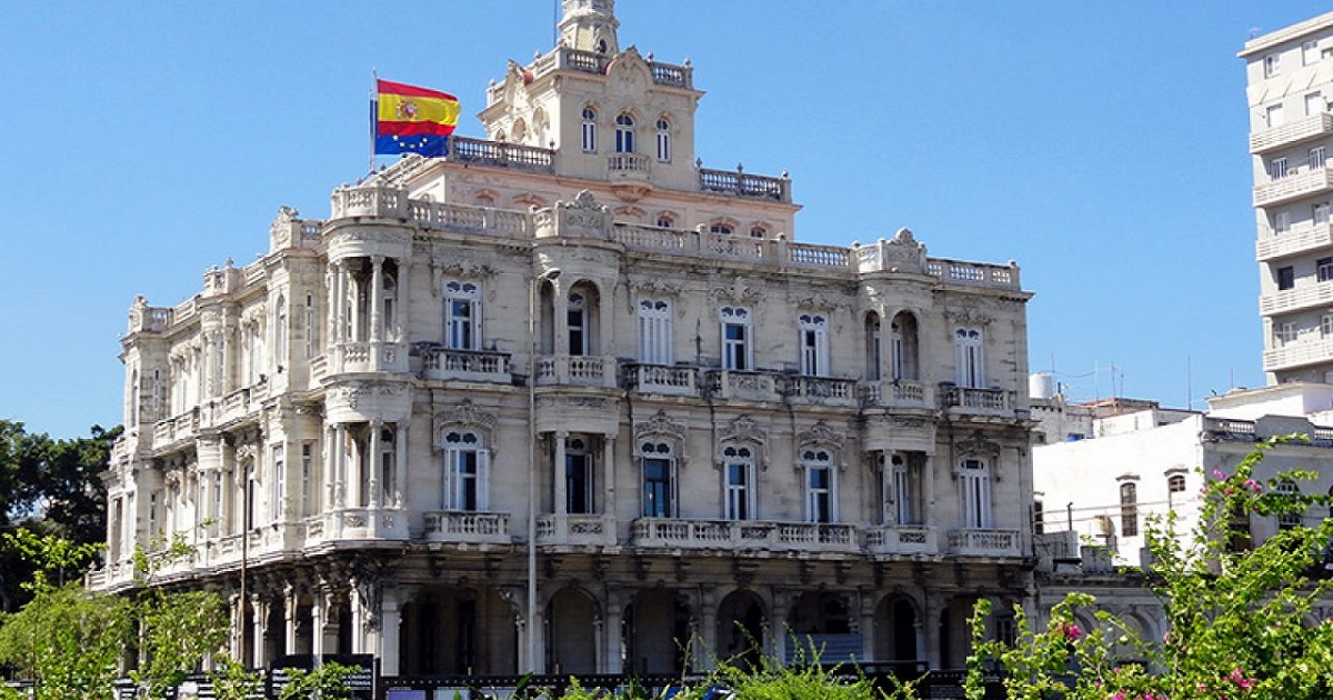 Consulado de España en La Habana © Twitter / Consulado de España en La Habana