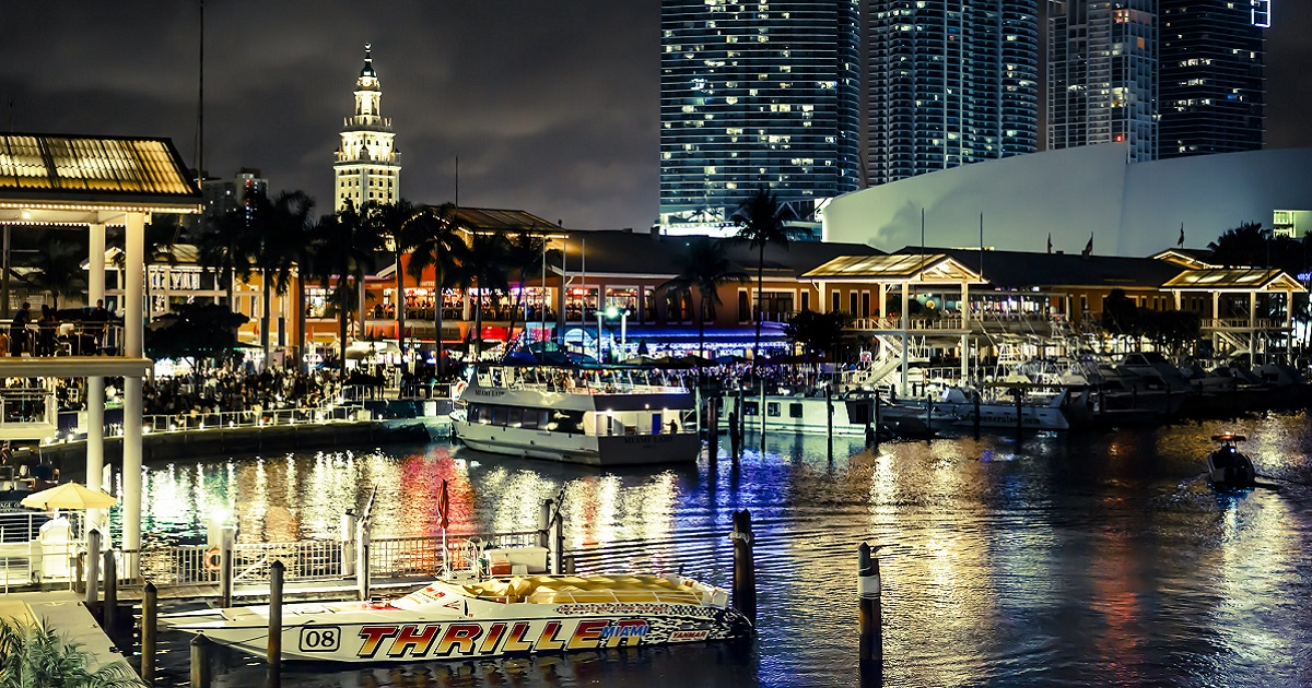 Bayside, Miami, Florida. © Flickr / Daniel Cruz