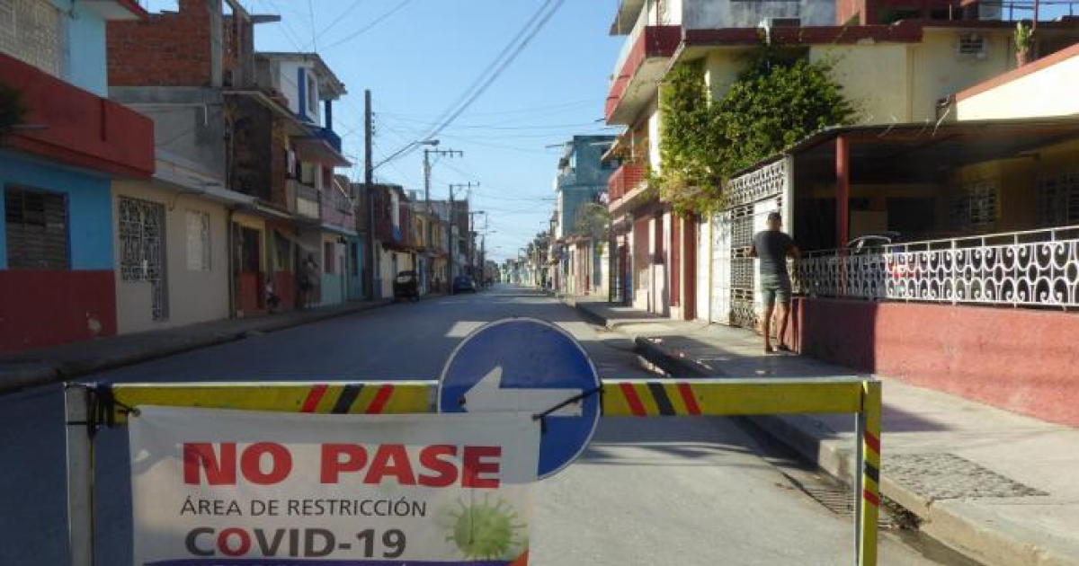 Una de las diez zonas cerradas en Bayamo por coronavirus © Mailenys Oliva Ferrales / Granma