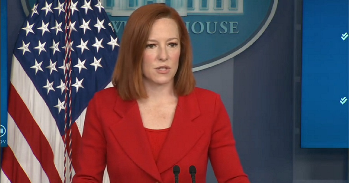 Jen Psaki © Captura de Pantalla / Twitter / The White House