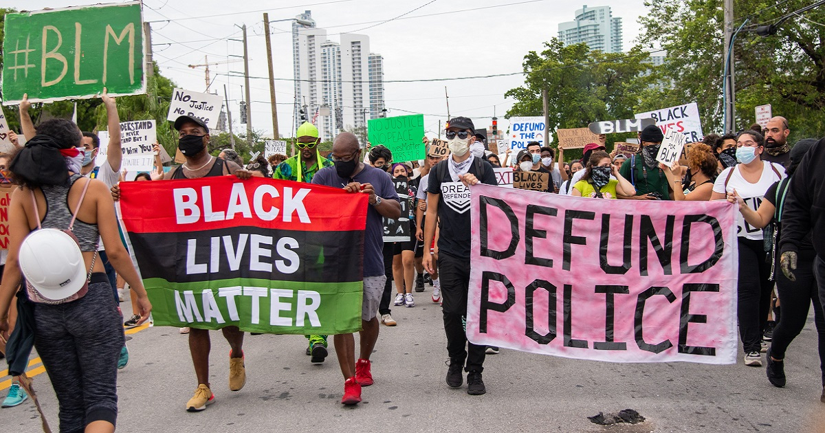 Protestas de BLM en Miami en junio de 2020 © Wikimedia Commons / Mike Shaheen