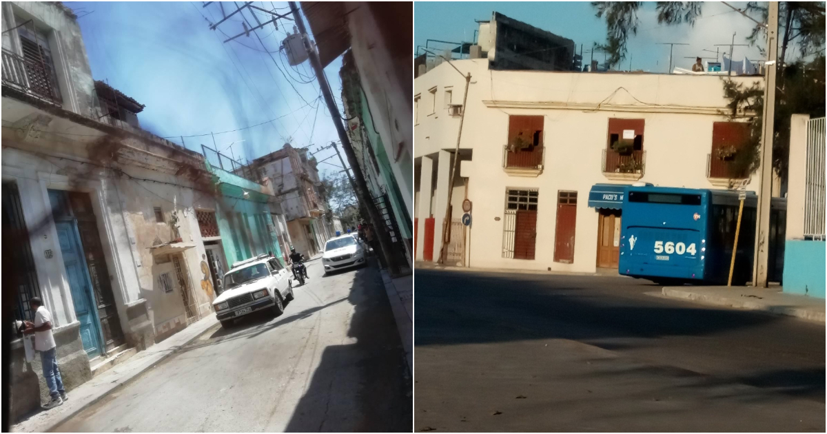 Barrio de San Isidro bajo operativo policial © Salomé García Bacallao / Facebook 