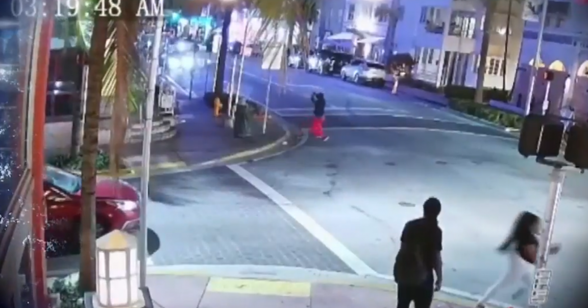 Una cámara de seguridad captó al tirador © Screenshot video 7News