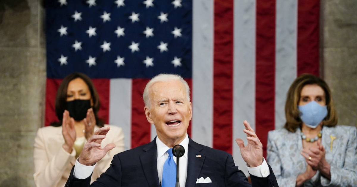 Biden, en un momento de su discurso del miércoles © Flickr/White House