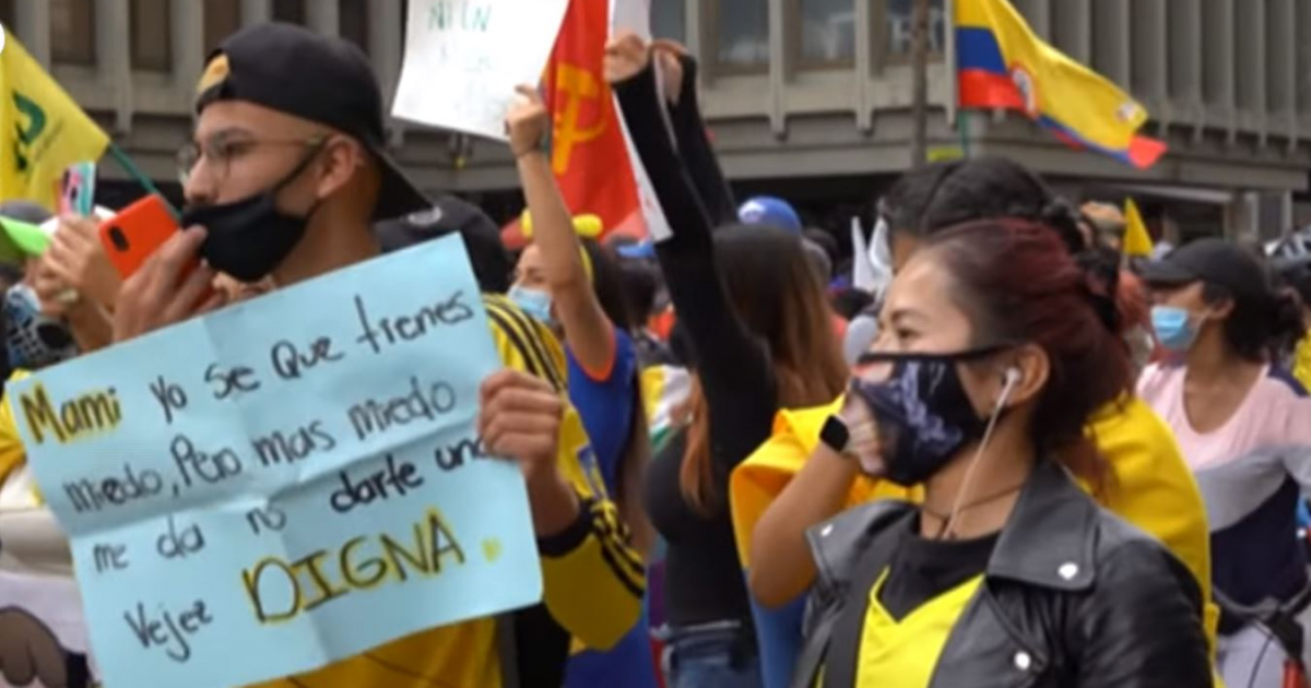 Protestas en Colombia © Facebook / DW Español