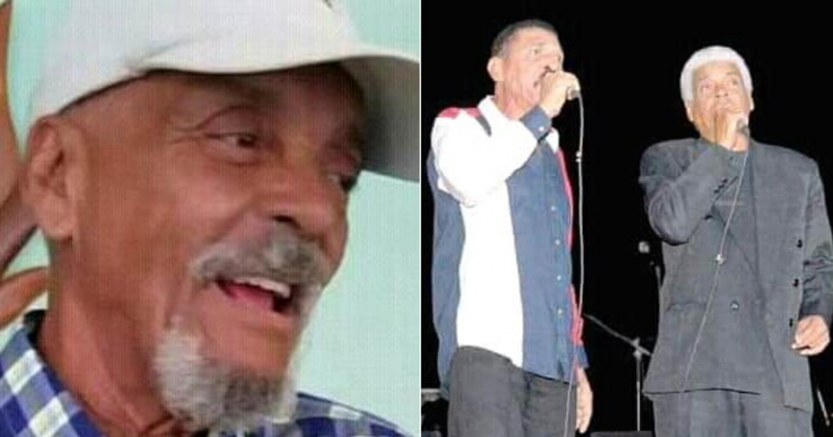Cantante cubano Rogelio “Nono” Mendoza García © Facebook / Roberto Mesa Matos