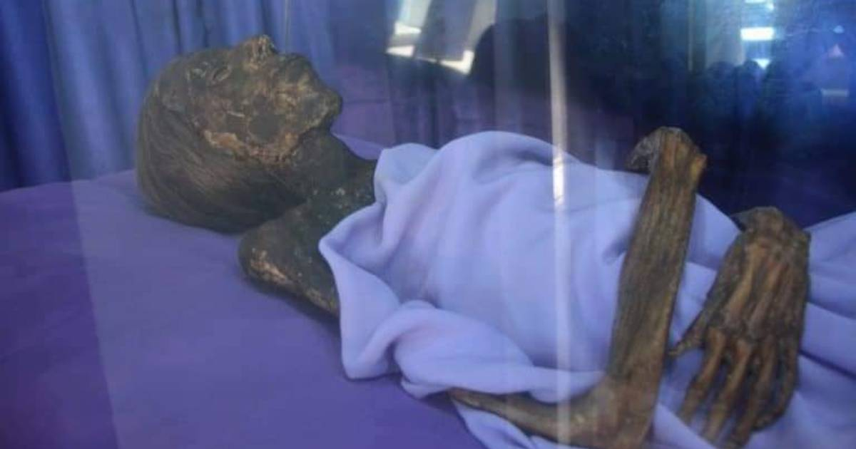 Única momia embalsamada en Cuba © Facebook Ryko