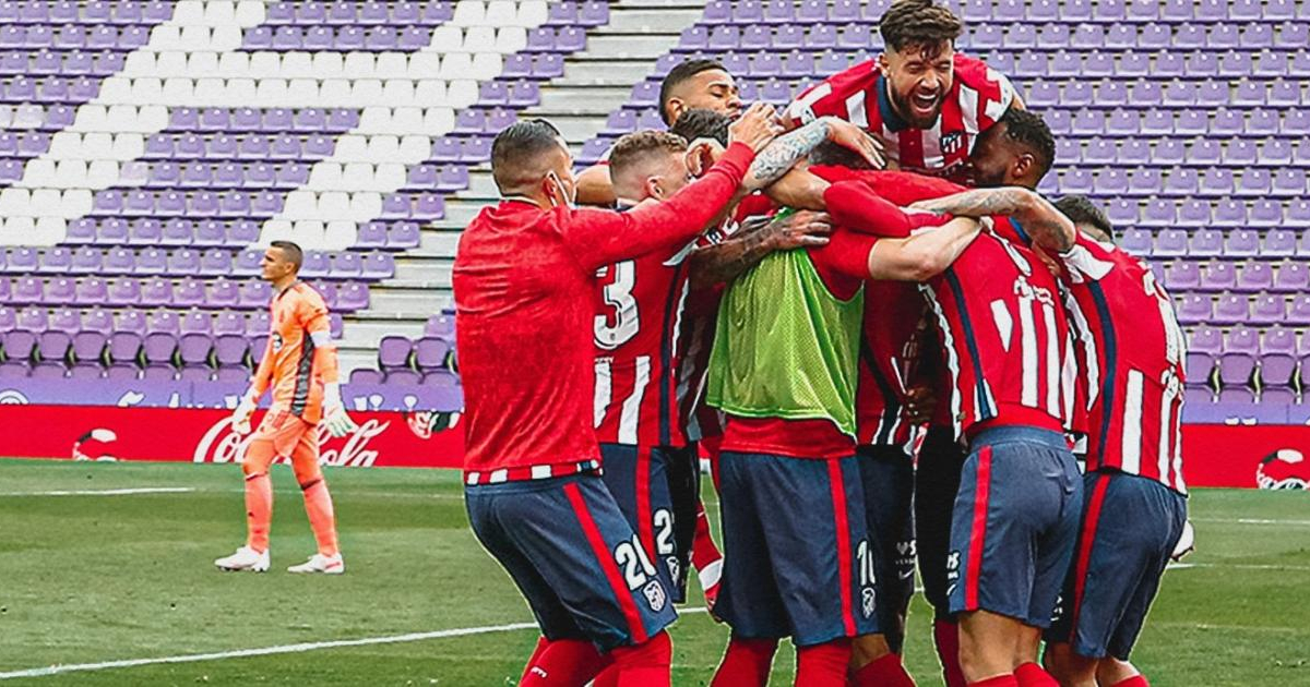 Nutrición Finalmente fatiga Atlético de Madrid gana la liga española frente al Valladolid