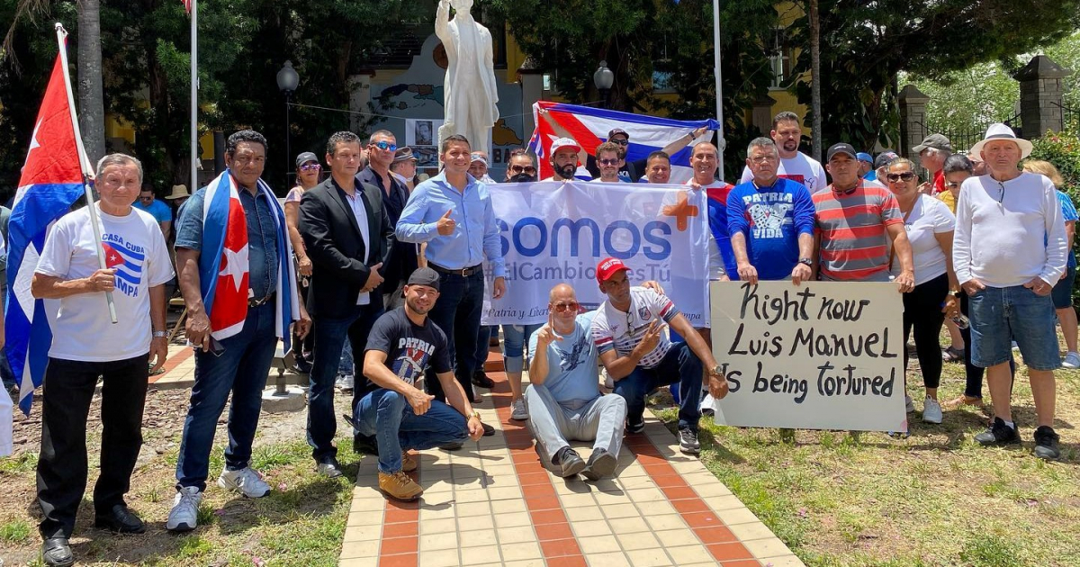 Invitan a cubanos a asistir a juego de pelota del equipo Cuba en Florida  con mensajes contra la dictadura