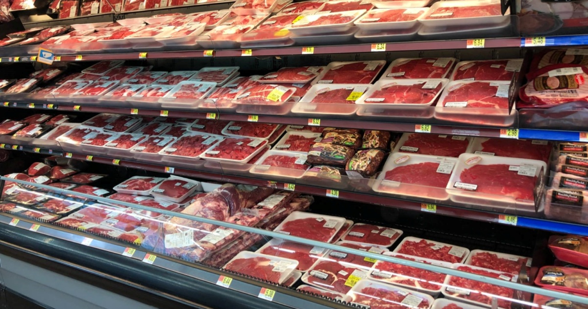 Carne en venta en un Walmart (referencia) © Facebook/Walmart Aurora