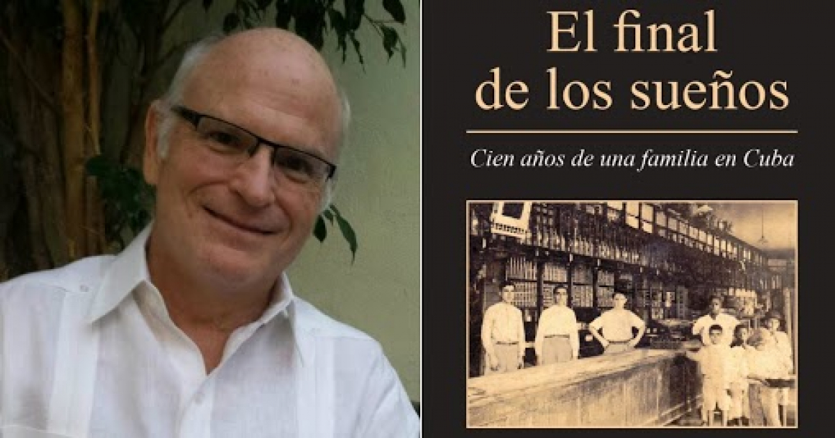 Elías Amor Bravo, Economista y analista de CiberCuba y portada de sus memorias © Elías Amor / Editorial Aduana Vieja