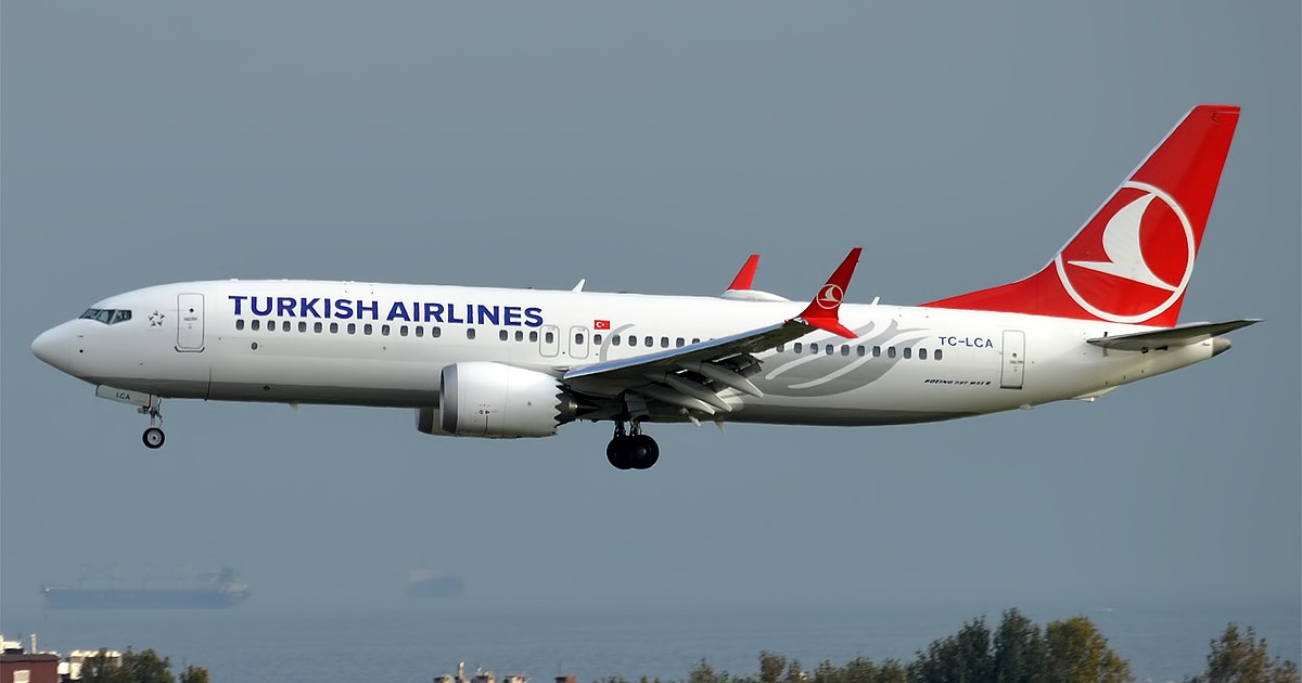 Boeing 737-8 MAX de Turkish Airlines © Wikipedia