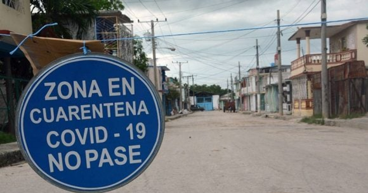 Cuarentena epidemiológica decretada en algunos municipios de La Habana © Facebook / Dirección Provincial de Salud de La Habana