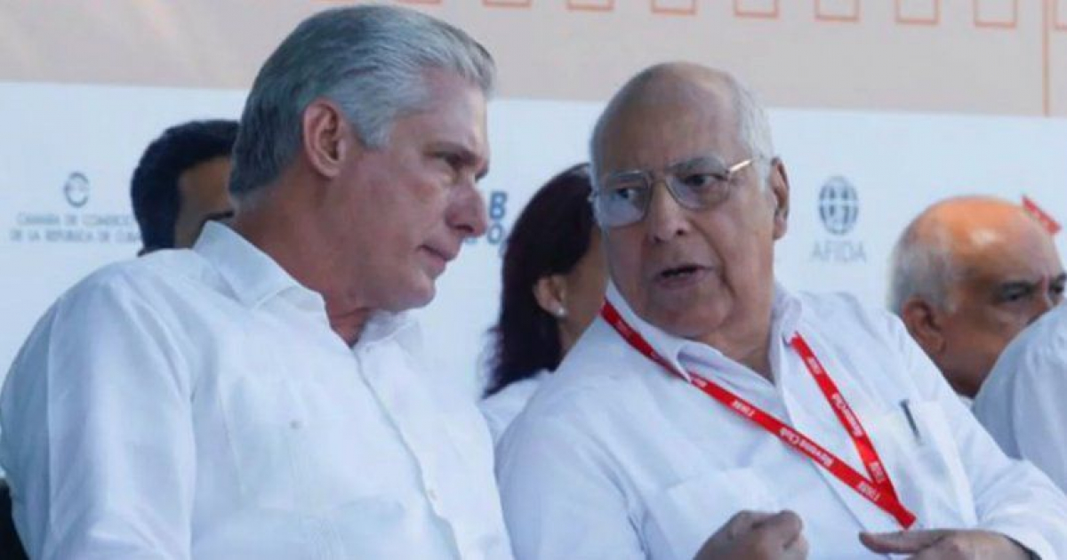 Miguel Díaz-Canel y Ricardo Cabrisas, viceprimer ministro de Cuba © Cubadebate