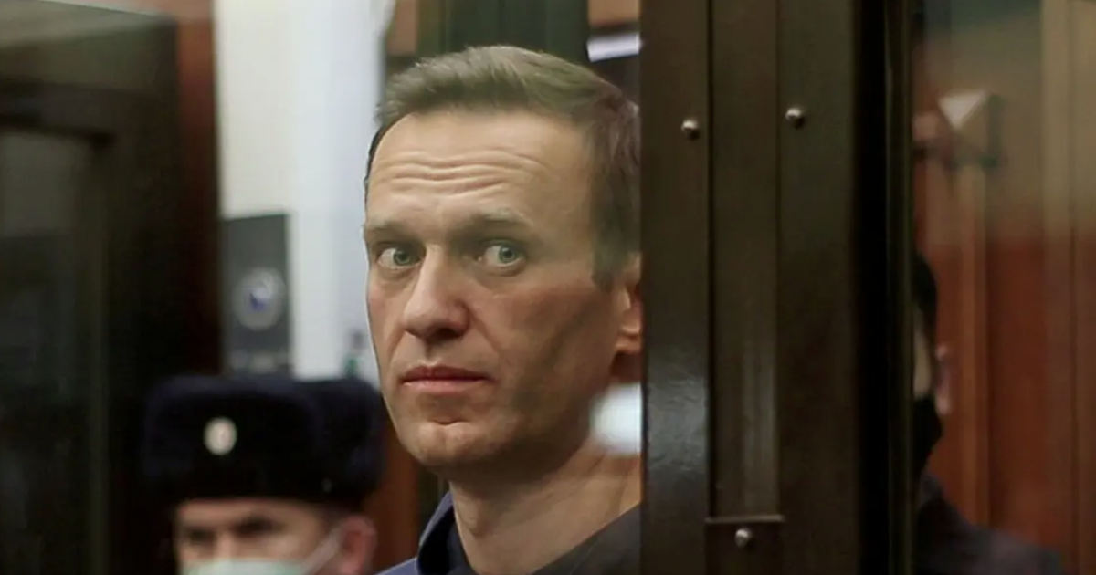 Navalny durante el juicio en enero de este año © Twitter/FBK