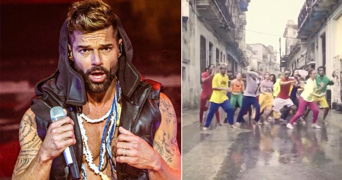 Ricky Martin / Bailarines cubanos © Instagram / Ricky Martin / Nesty Dat Way