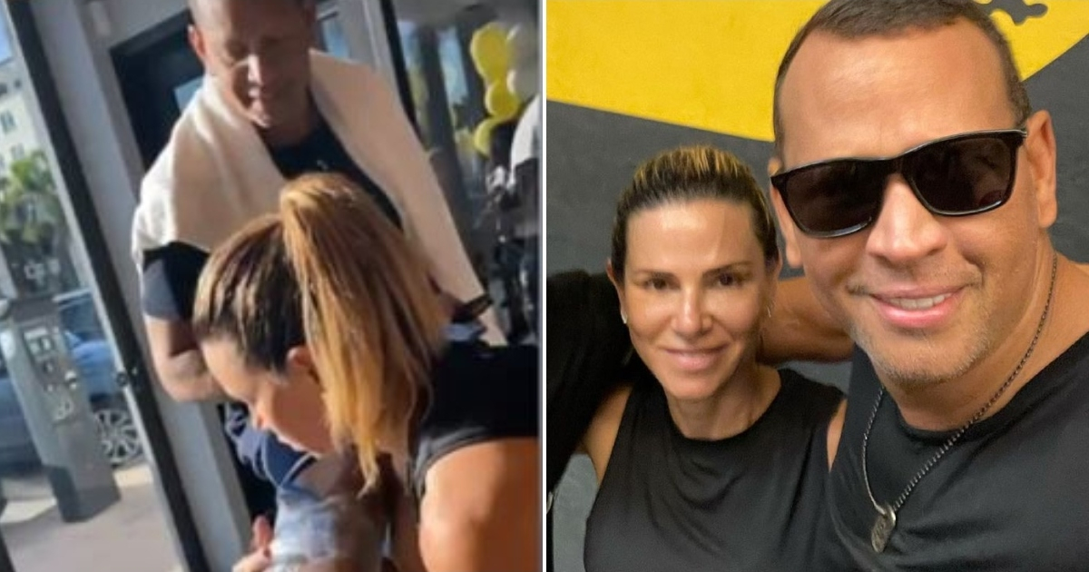 Alex Rodriguez con su ex Cynthia Scurtis © Instagram / Alex Rodriguez