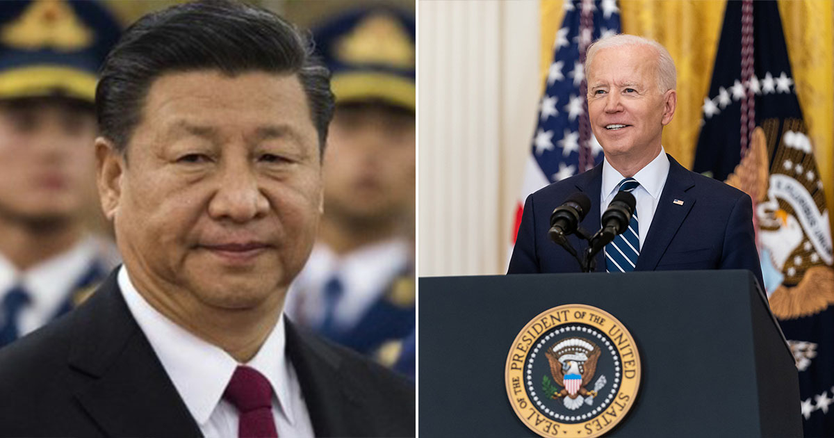 Xi Jinping y Joe Biden © Flickr/Janne Wittoeck - Prachatai