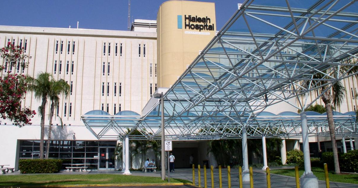 Hospital de Hialeah © Hialeah Hospital/ Facebook