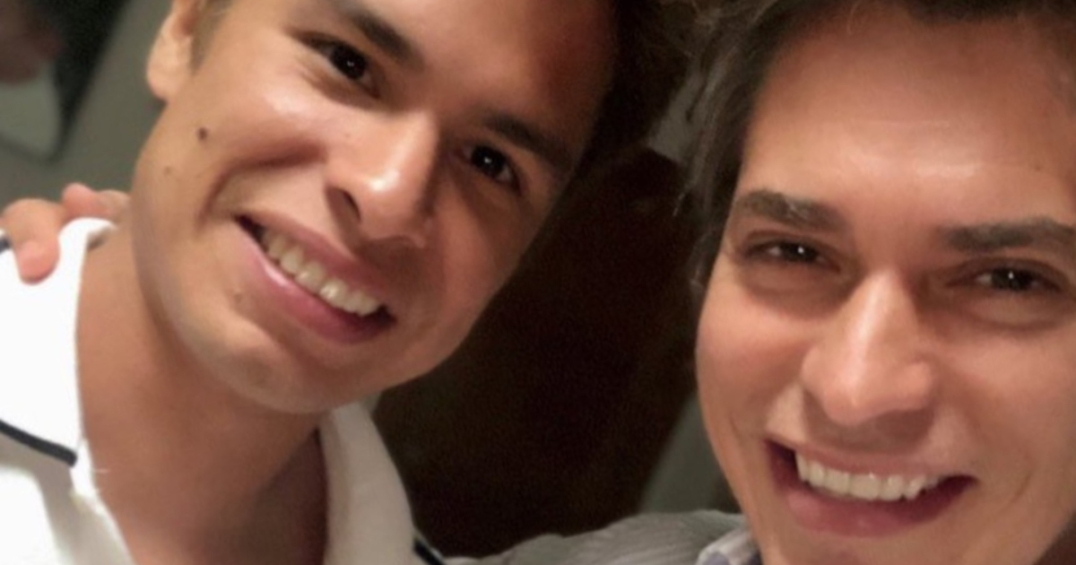 Carlos Baute y su hijo José Daniel © Instagram / Carlos Baute