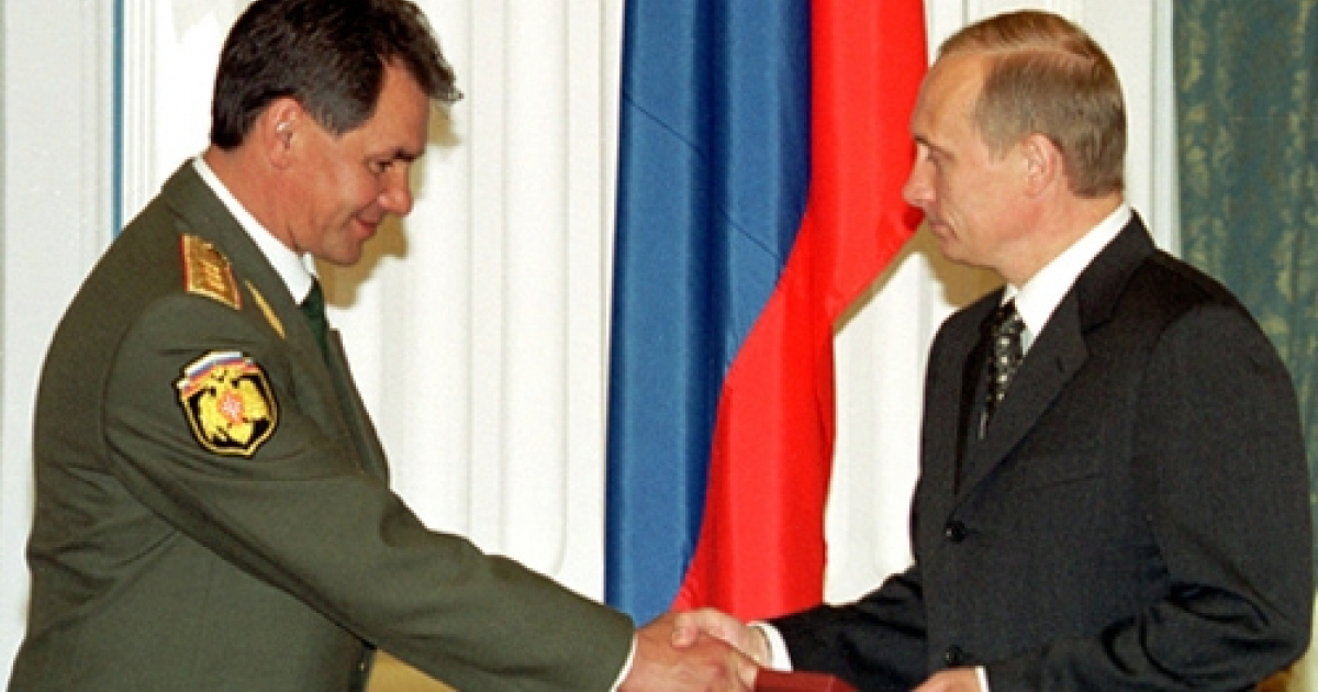 Ministro de Defensa ruso, Sergey Shoigu y el presidente Vladimir Putin © Flickr-Величкин Сергей,Родионов Владими 