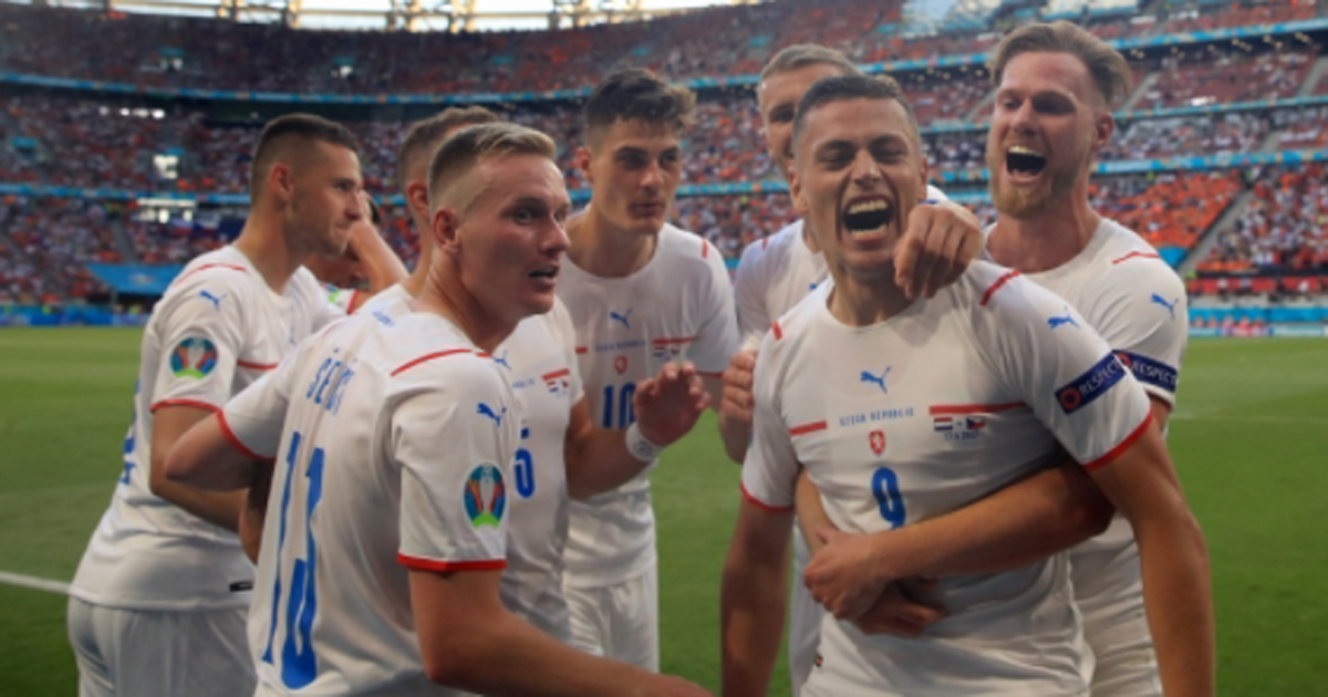 Los checos sorprendieron. © @EURO2020