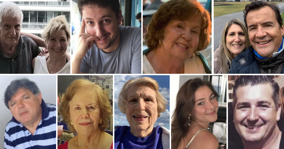 Algunos de los cubanos desaparecidos © Collage conformado por CiberCuba con imágenes de los familiares
