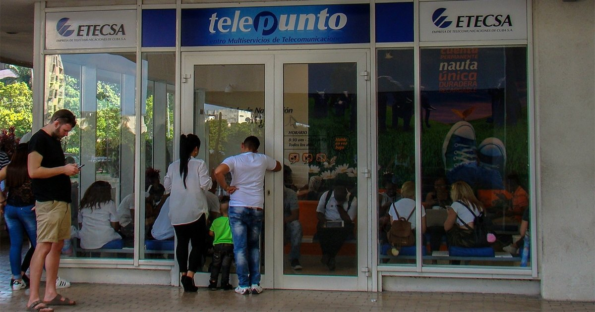 Telepunto de ETECSA en Cuba © CiberCuba