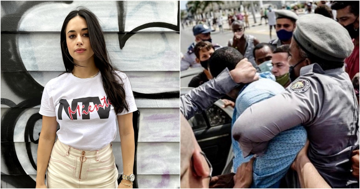 MTV and Grace Anatomy actress speaks out against the political crisis in Cuba