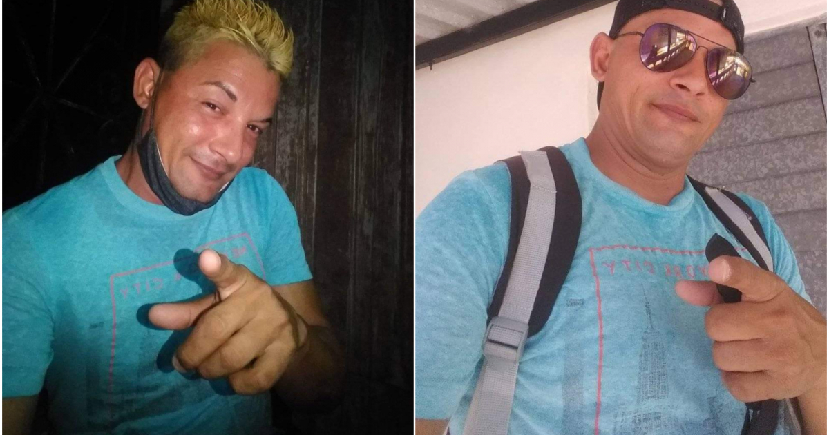 Germán Ferrer, de 39 años, uno de los balseros que tenía en vilo a su familia. © CiberCuba