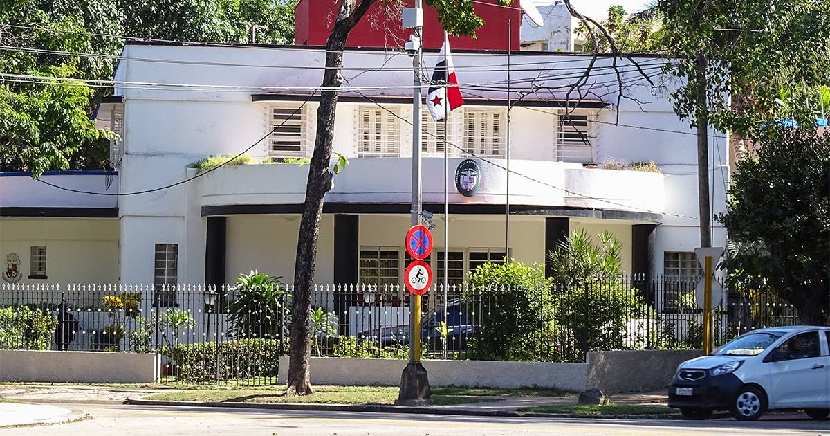 Embajada de Panamá en Cuba © CiberCuba