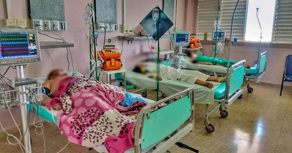 Sala del hospital Roberto Rodríguez de Morón © Captura de pantalla/Invasor