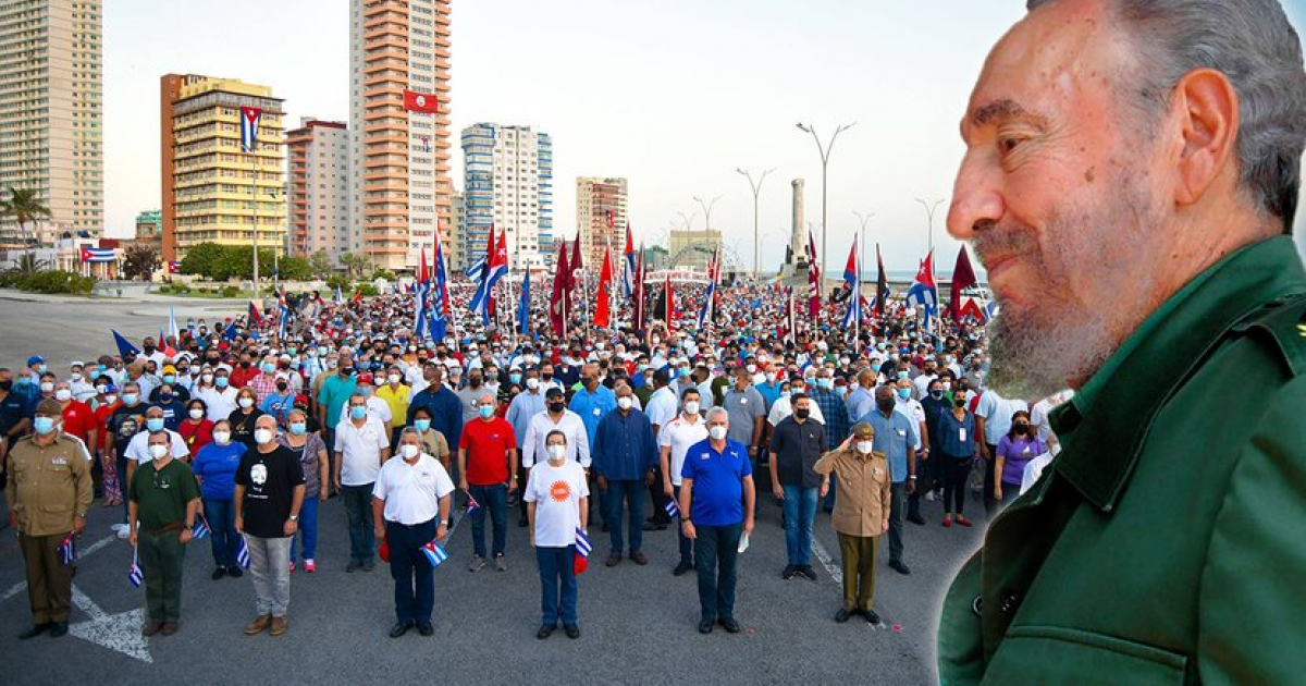Fotomontaje de la web Presidencia de Cuba © Presidencia de Cuba