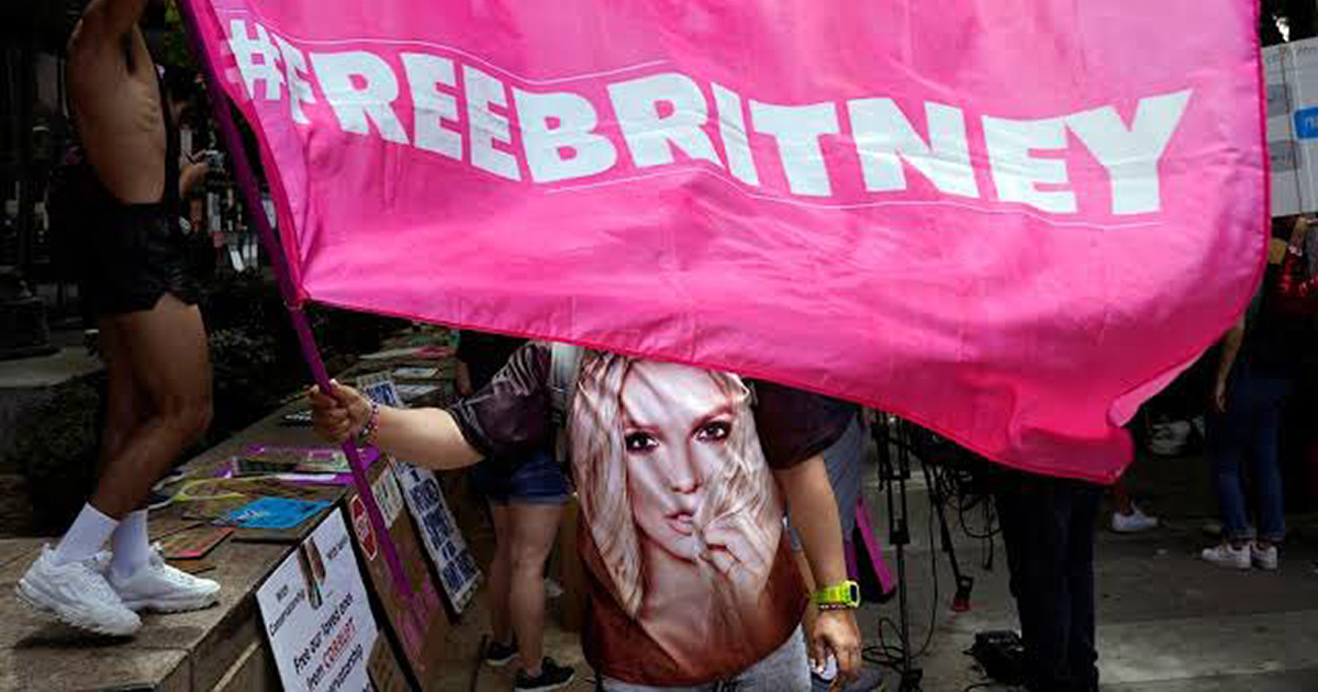 Campaña por la liberación de Britney Spears de la custodia de su padre © Twitter / Pako Arzola
