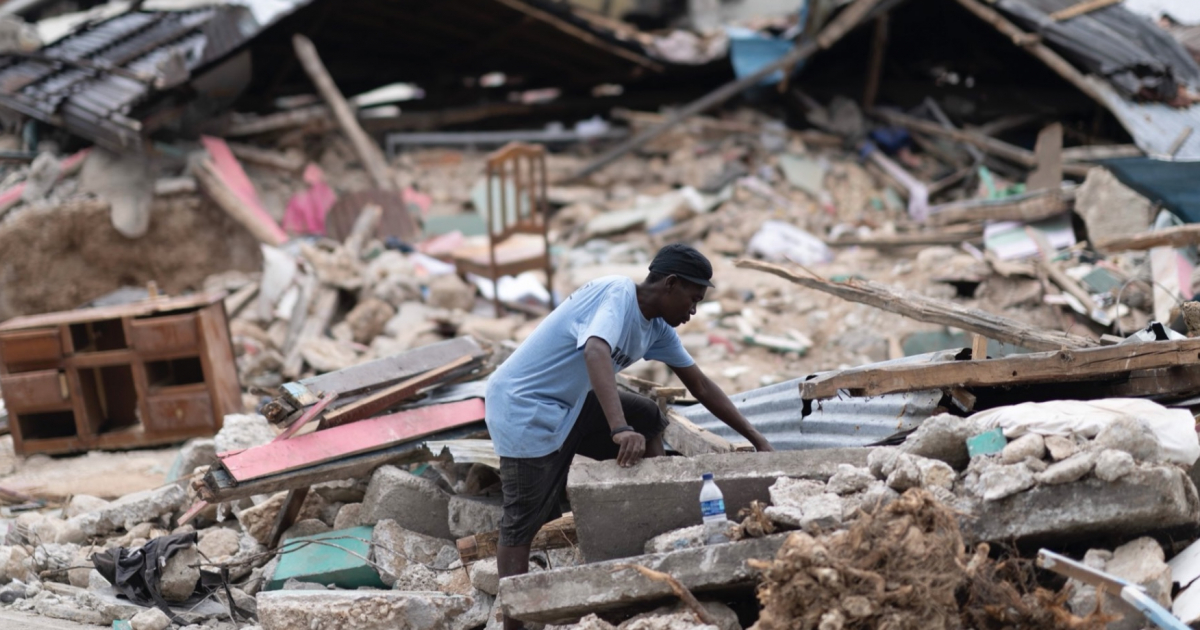 Terremoto en Haití © Twitter / David de la Paz