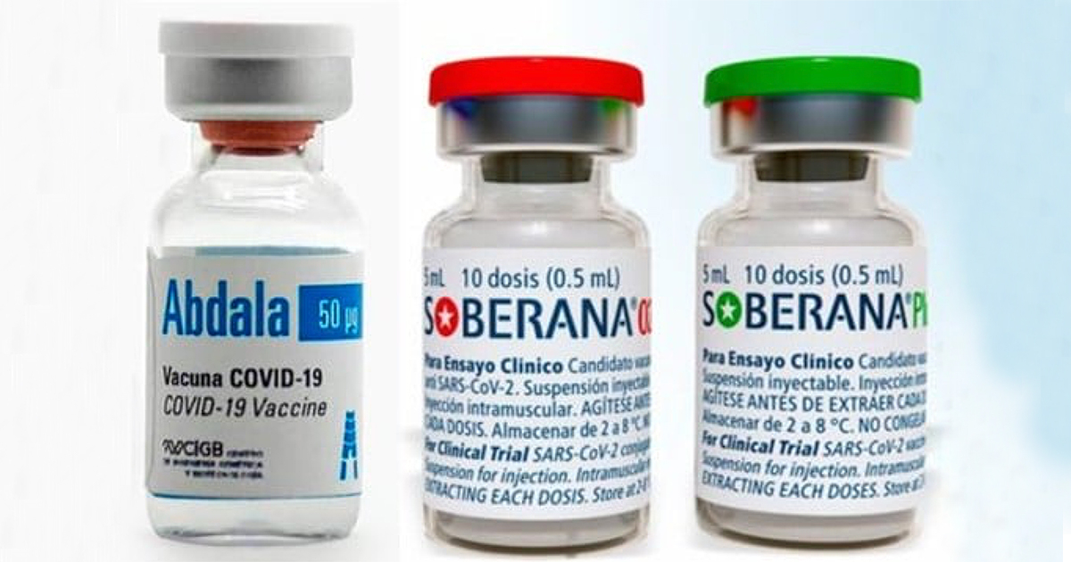 Vacunas autorizadas para uso de emergencia en Cuba © Facebook / Hospital General Cira García