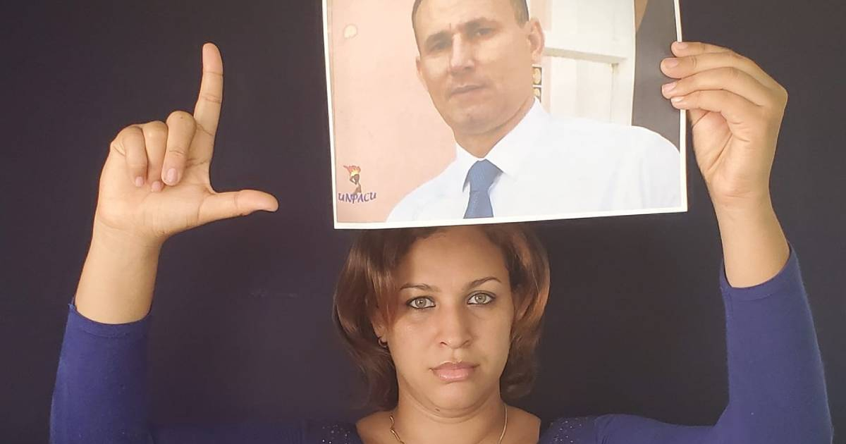 Nelva Ortega pide la libertad de su esposo José Daniel Ferrer © Facebook Nelva Ortega