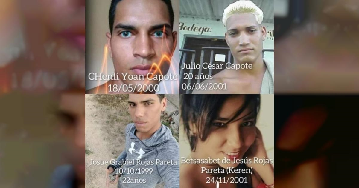 Jóvenes balseros desaparecidos. © CiberCuba