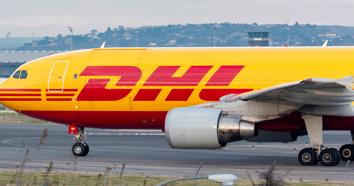 Avión de DHL (referencia) © Flickr / Dawlad Ast