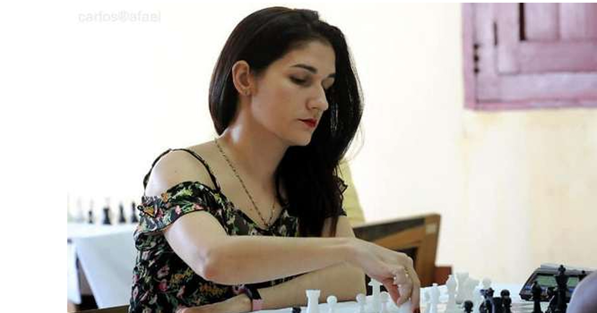 Lisandra Ordaz © Facebook de la ajedrecista