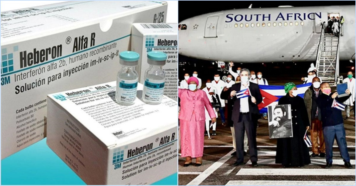 Escándalo por venta de medicamento cubano en Sudáfrica © Facebook/Otura Di/ACN
