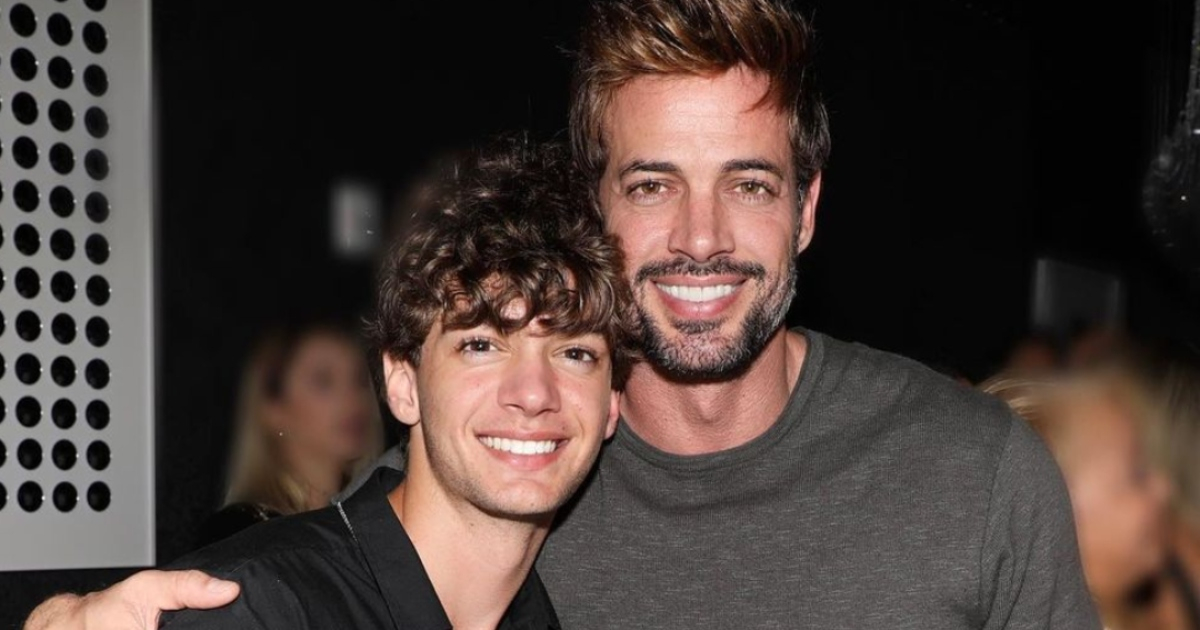 Christopher Levy y su padre William Levy © Instagram / Christopher Levy
