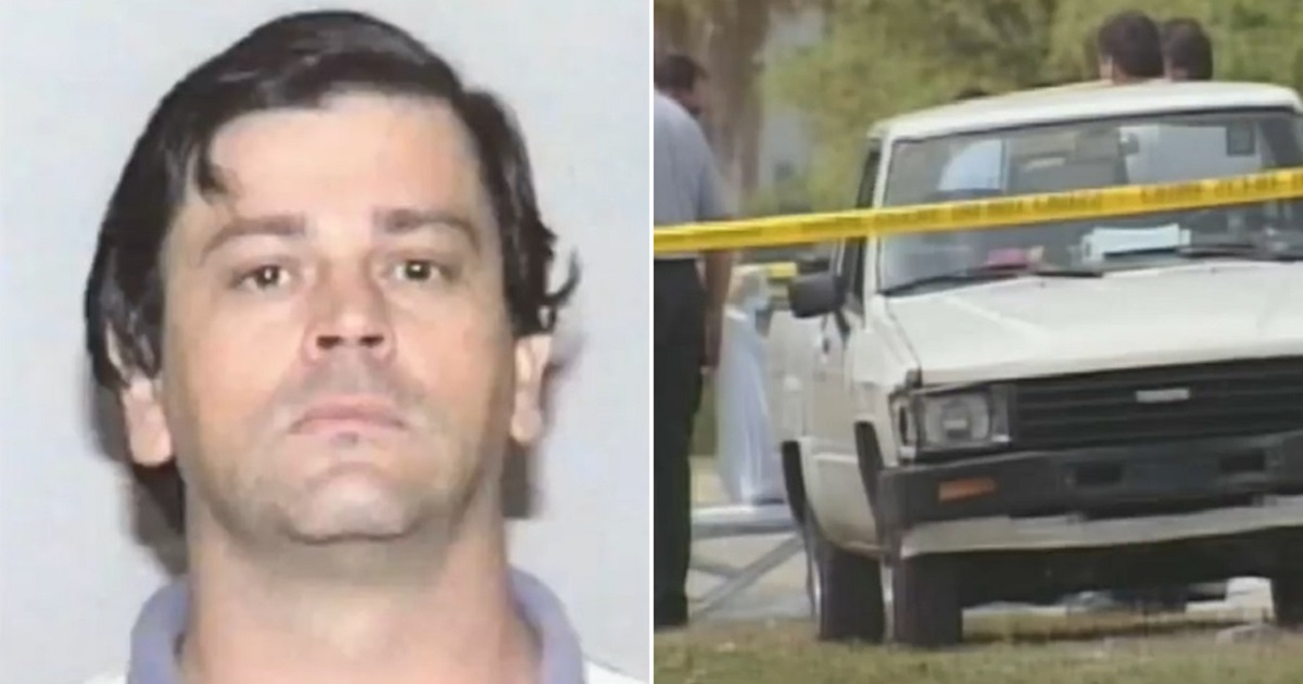 Roberto Wagner Fernandes y escena del crimen en 2001 © CBS Miami 