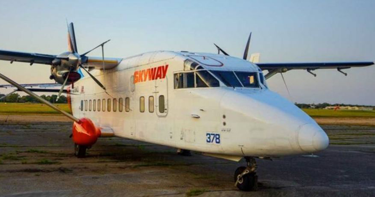 Avión bimotor de la flota de Skyway Enterprises, con sede en Kissimmee, Florida. © Skyway Enterprises