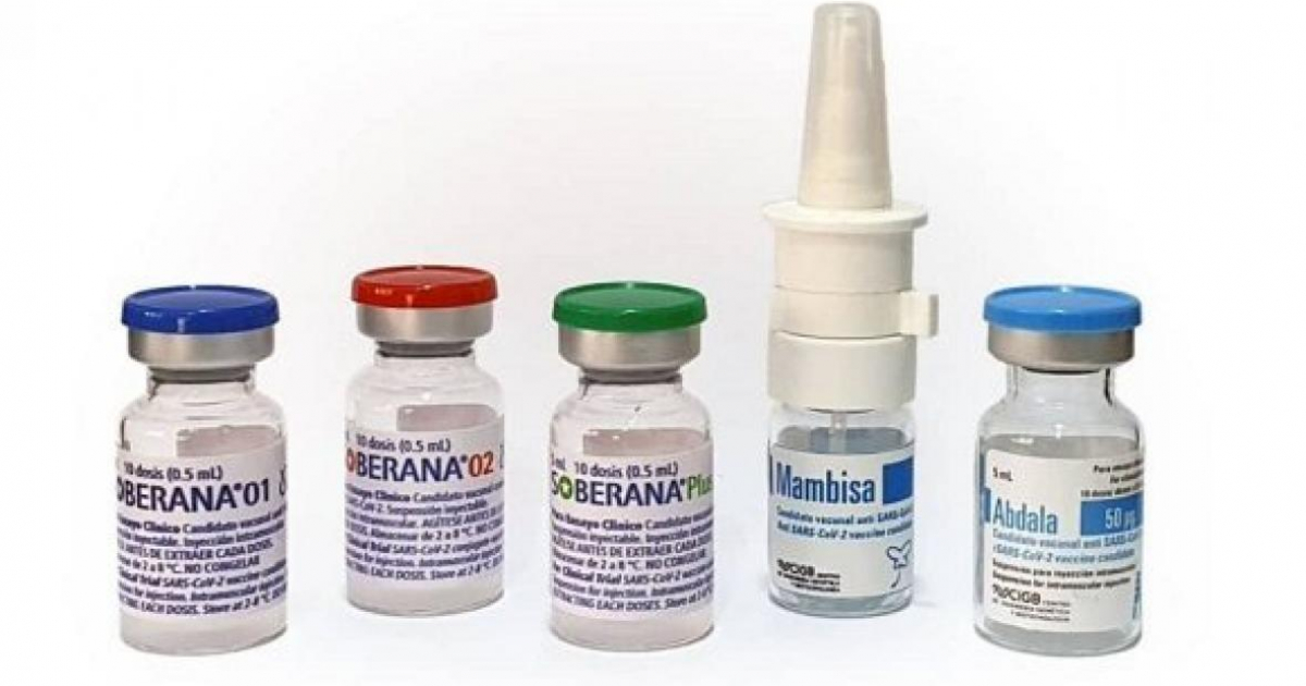 Vacunas cubanas contra el coronavirus © BioCubaFarma/ Twitter