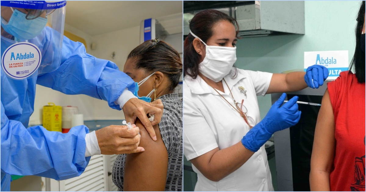 Aplican vacunas contra COVID-19 en Cuba © ACN/Prensa Latina