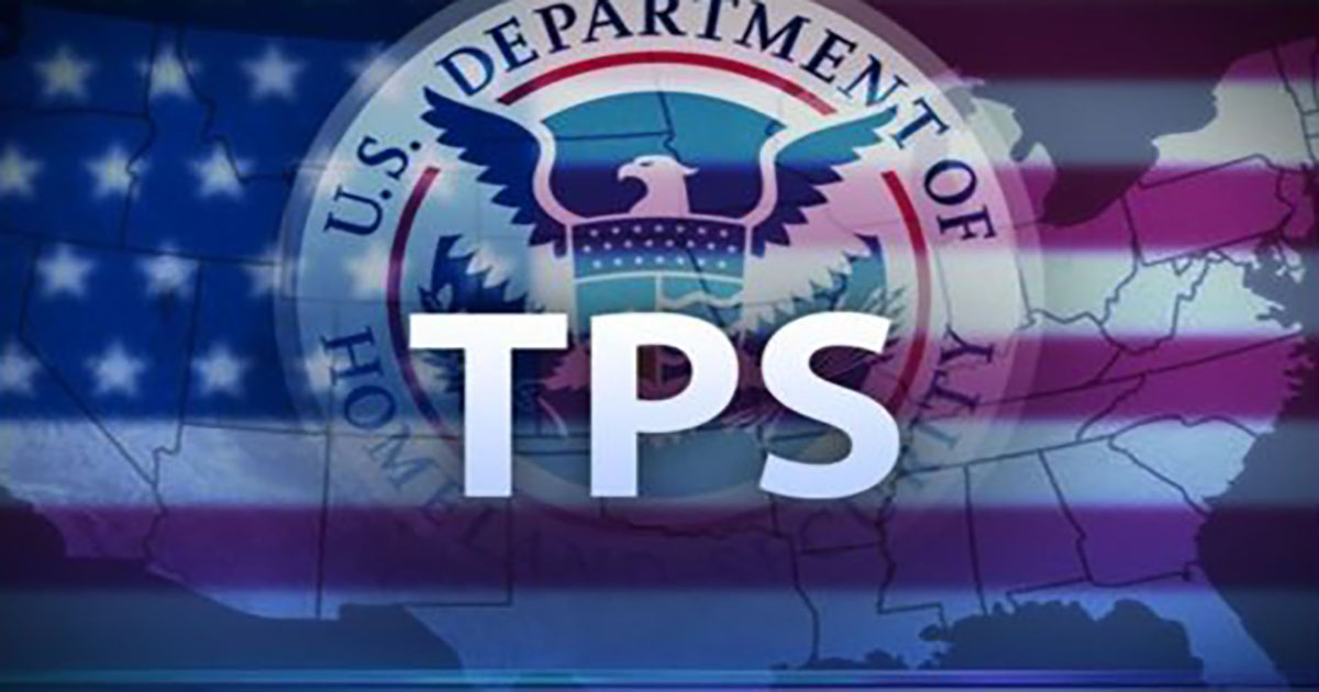 Estatus de Protección Temporal (TPS) © DHS