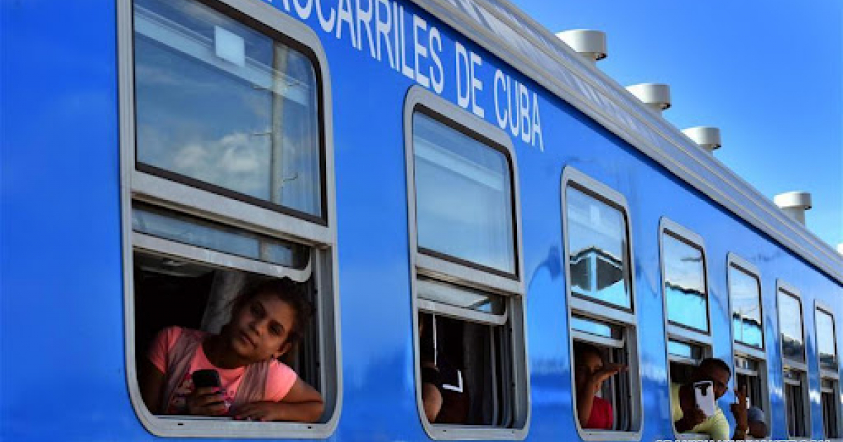Tren en La Habana © Ferrocarriles de Cuba